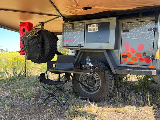 Inside Outdoor features the Tailgater Tire Table